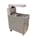 Omcan FW-CN-0032-F portable fry dump station with heating lamp