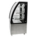 Omcan RS-CN-0271 36 inch curved glass refrigerated floor showcase