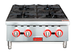 Omcan CE-CN-HP24-M 24 inch countertop gas hot plate with four burners