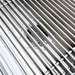 Omcan 44612 18 x 18 inch stainless steel floor drain with grating bar