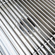 Omcan 44612 18 x 18 inch stainless steel floor drain with grating bar