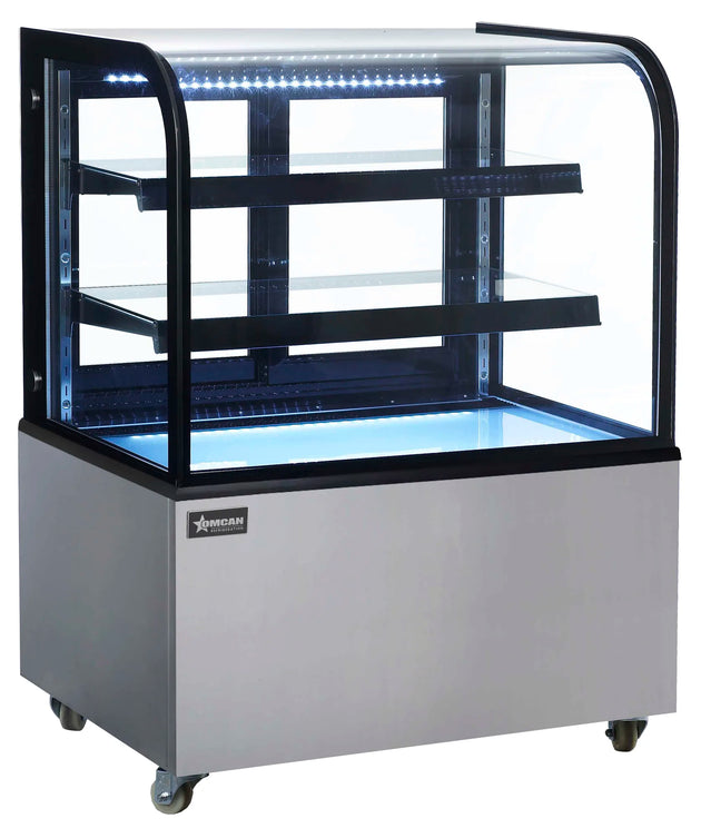 Omcan DS-CN-0270 36 inch non-refrigerated dry bakery display case