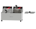 Omcan CE-CN-10414 Elite Series electric countertop double tank deep fryer