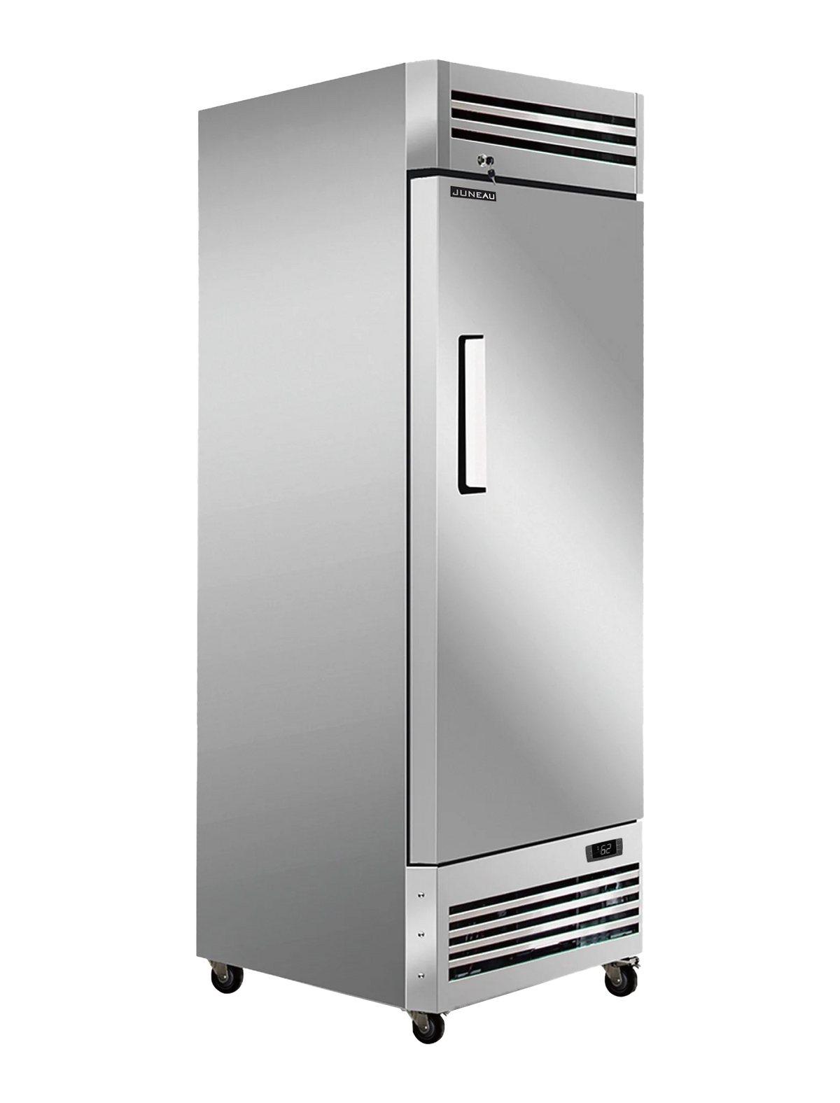 Omcan RE-TH-0021-HC Juneau 27 inch one door stainless steel reach-in refrigerator