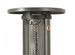 Omcan PH-CN-1400-P electric patio heater with powder coated frame and base cover