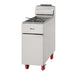 Migali Industries C-F35-NG 15 Inch Gas Deep Fryer with 3 Burners 34000 BTU — Supplyza