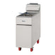 Migali Industries C-F35-NG 15 Inch Gas Deep Fryer with 3 Burners 34000 BTU — Supplyza
