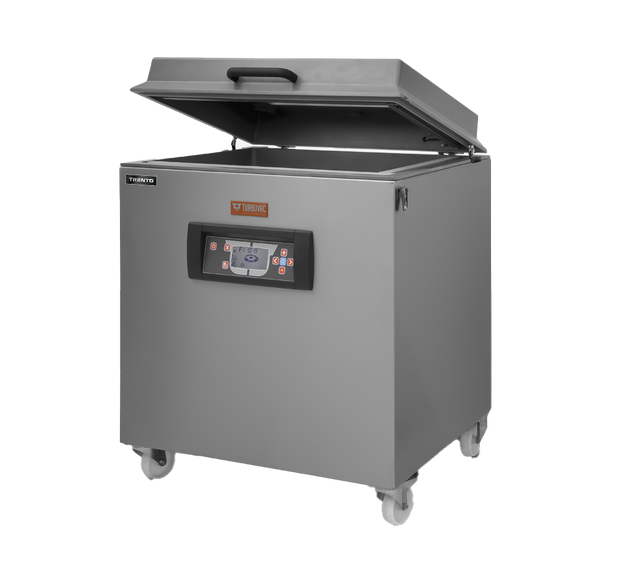 Omcan M80-LS63 Turbovac M80 mobile vacuum packaging machine with 63 m3 vacuum pump