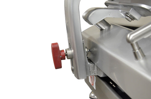Omcan CXMAT330/N NSF automatic slicer detail view