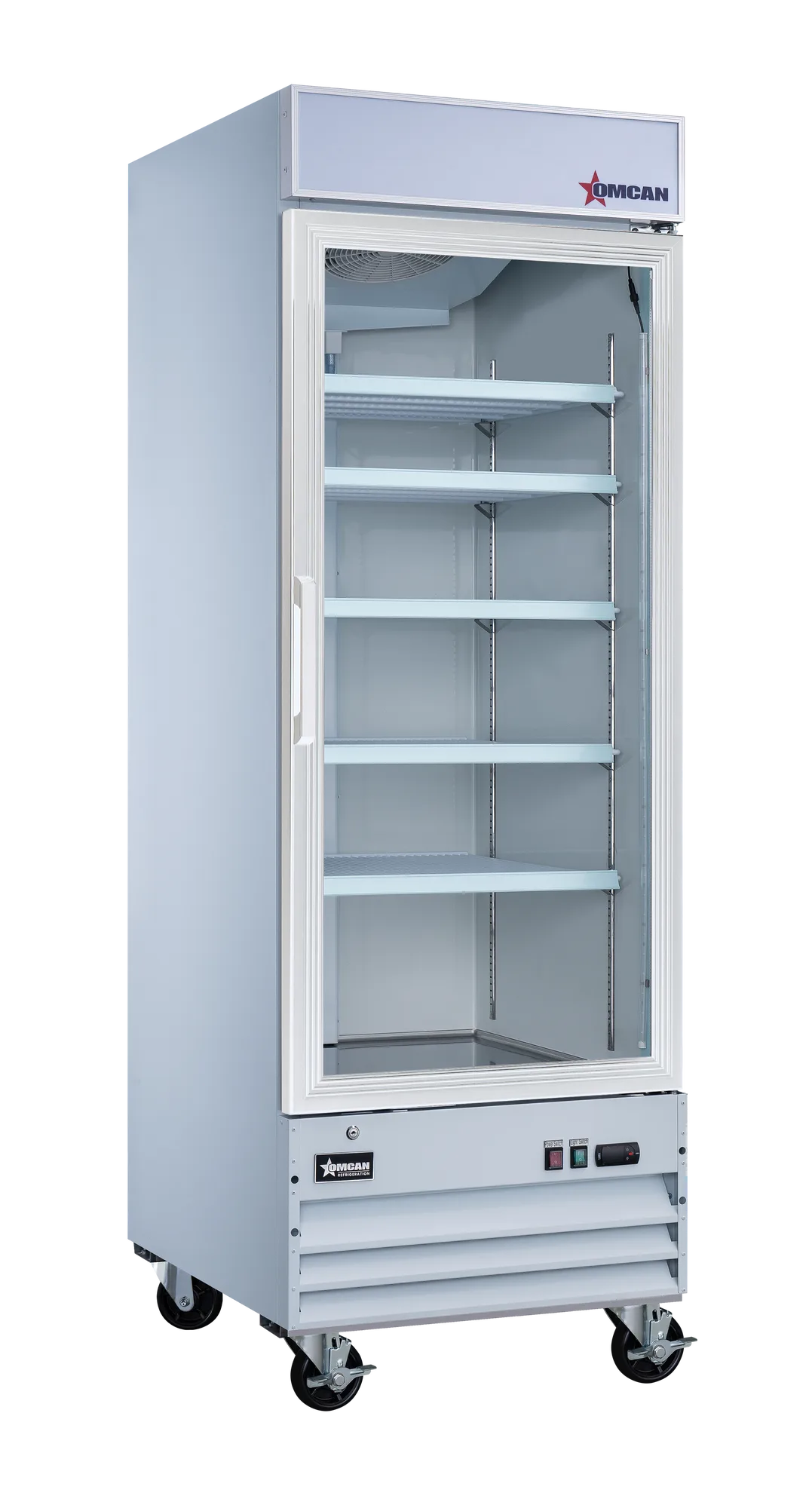 Omcan RE-CN-0023-HC merchandiser refrigerator alternate view