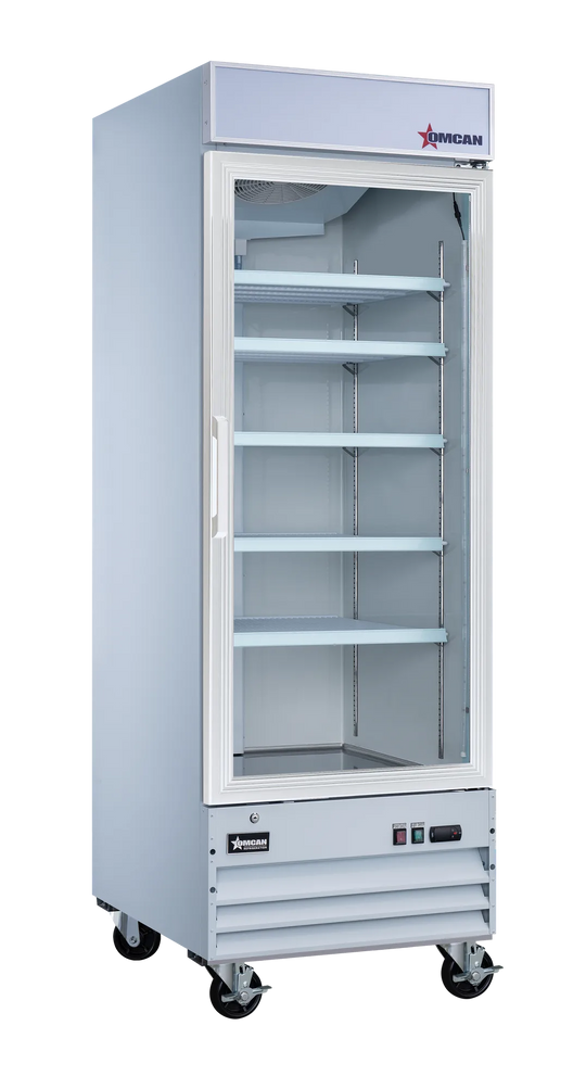 Omcan RE-CN-0023-HC merchandiser refrigerator alternate view