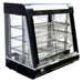 Omcan DW-CN-0686 countertop display warmer with three shelves and sliding doors