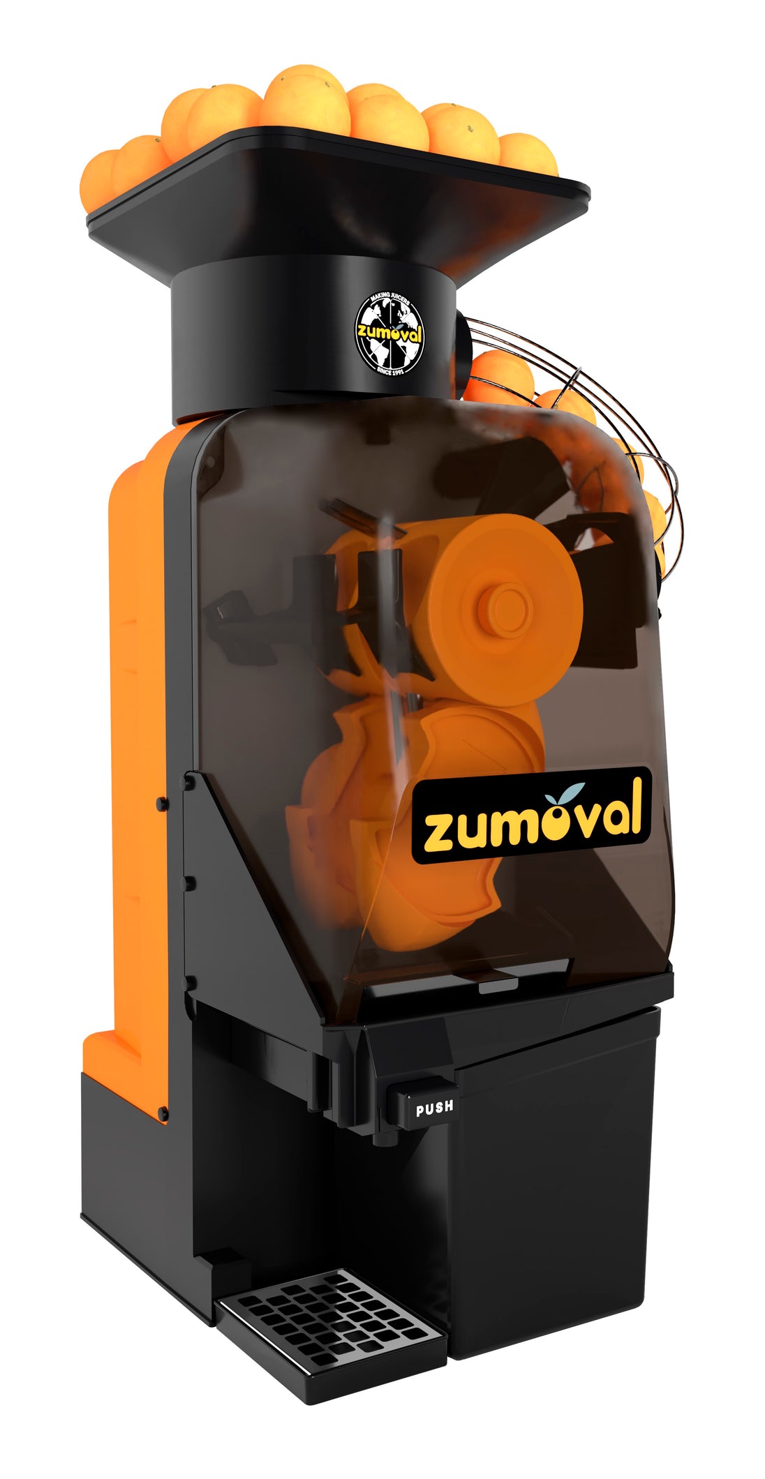 Omcan JE-ES-0015-F-PB Zumoval Minimatic juicer with auto feeder