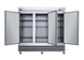 Omcan RE-CN-0067-HC reach-in refrigerator angled view