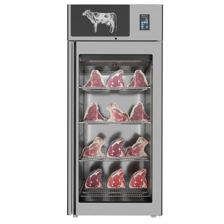Omcan PI3AION09STI Stagionello Dry Age 3.0 900 L dry aging cabinet standard glass door