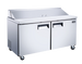 Omcan PT-CN-1524-HC 60 inch two door refrigerated sandwich prep table