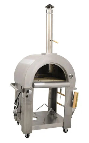 Omcan CE-CN-0098-WG pizza oven cooking chamber interior