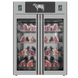 Omcan PI3AIONTWSTI Stagionello Dry Age 3.0 twin 1400 L dry aging cabinet standard glass doors