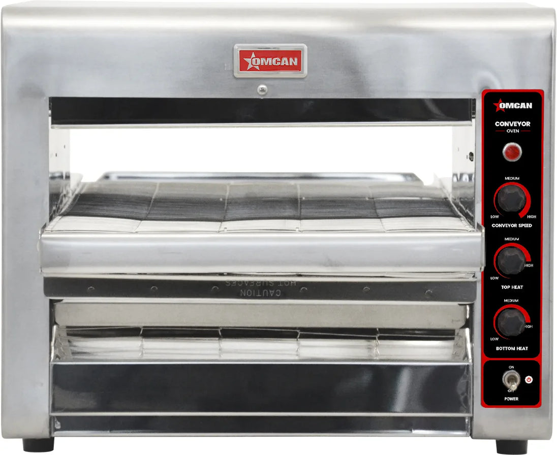 Omcan CE-TW-0356 conveyor toaster oven interior belt