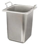 Omcan FW-CN-0253 triple sauce pot warmer with three 2.5 L pots