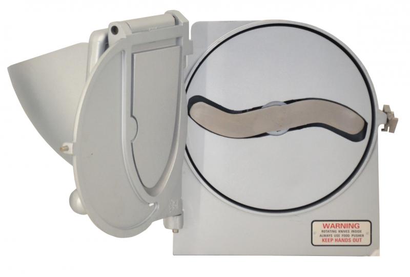 Omcan 43144 vegetable slicer attachment complete set with S-knife