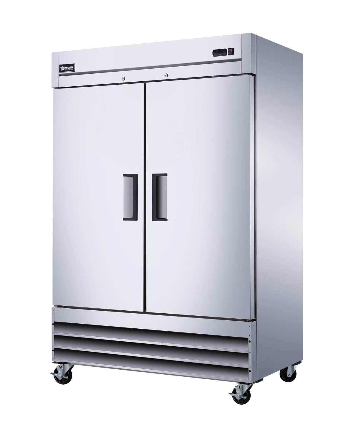 Omcan RE-CN-0041-HC reach-in refrigerator open door interior