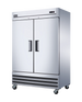 Omcan RE-CN-0041-HC reach-in refrigerator open door interior