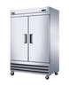 Omcan RE-CN-0041-HC reach-in refrigerator open door interior