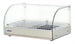 Omcan DW-CN-0025-L 22 inch countertop display warmer with curved glass