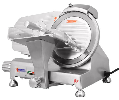 Omcan MS-CN-0220-C 9 inch belt driven meat slicer with blade lock