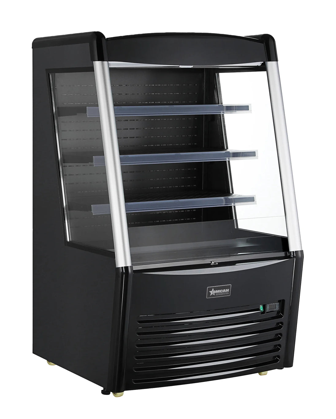 Omcan RS-CN-0390 36 inch black grab and go open refrigerated display case