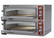 Omcan PE-IT-0038-DS Trento Entry Max Series double chamber pizza oven