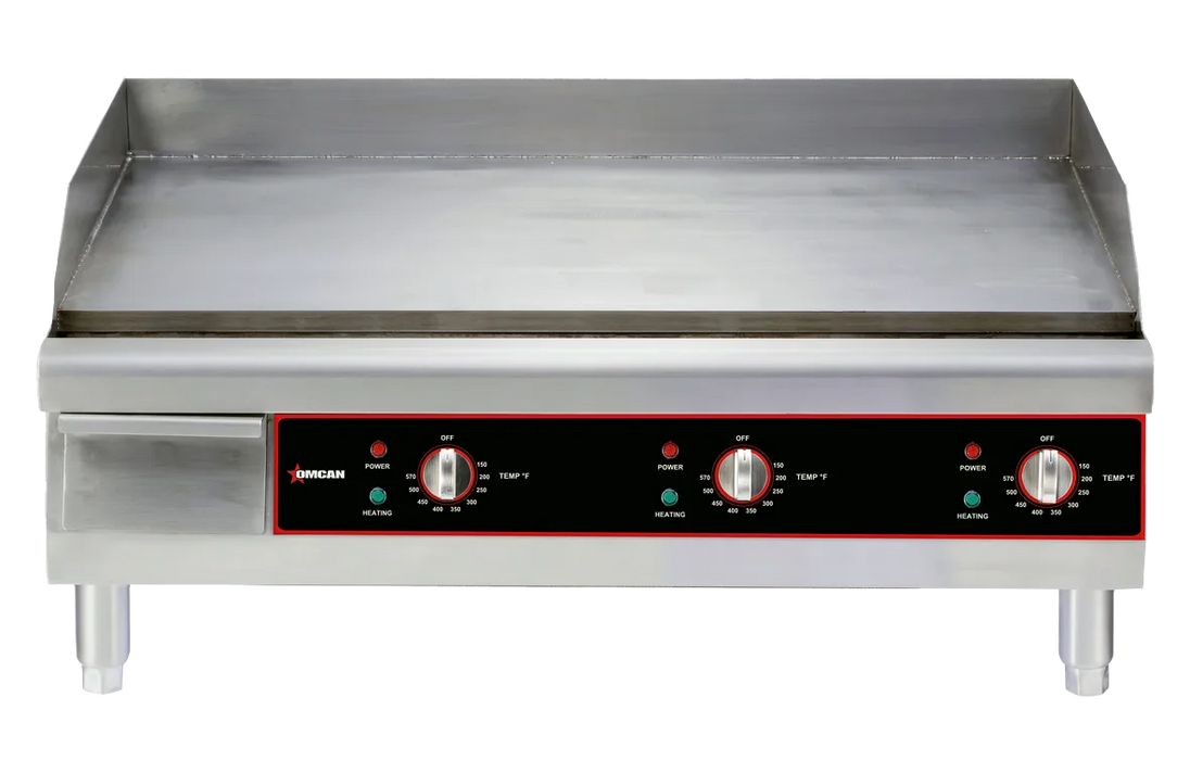 Omcan CE-CN-0914 36 inch countertop electric griddle