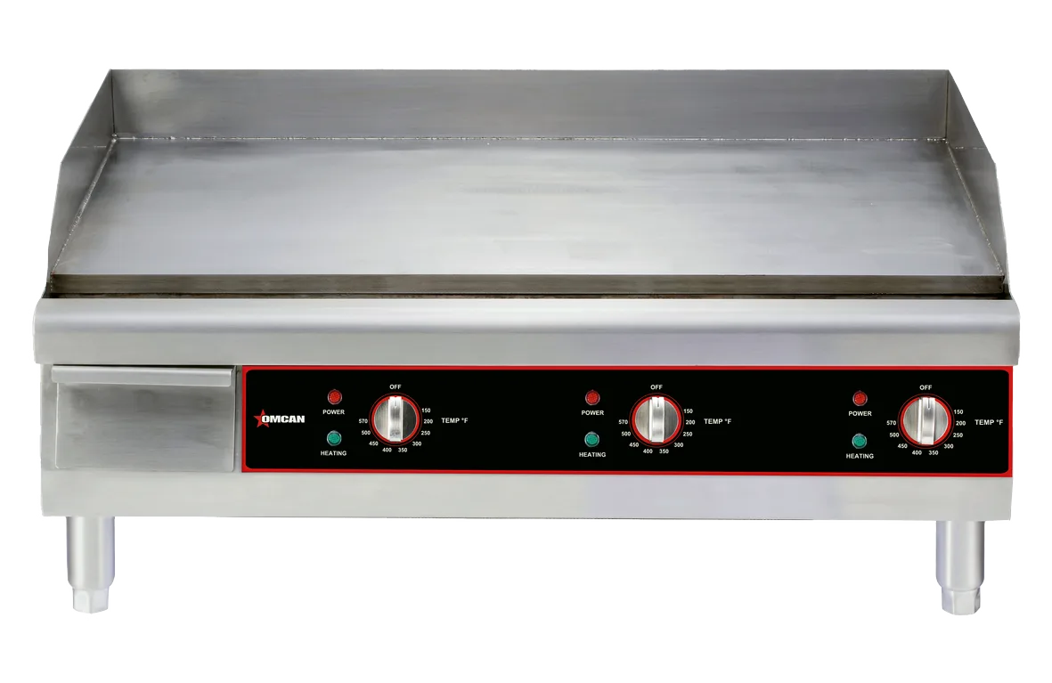 Omcan CE-CN-0914 36 inch countertop electric griddle