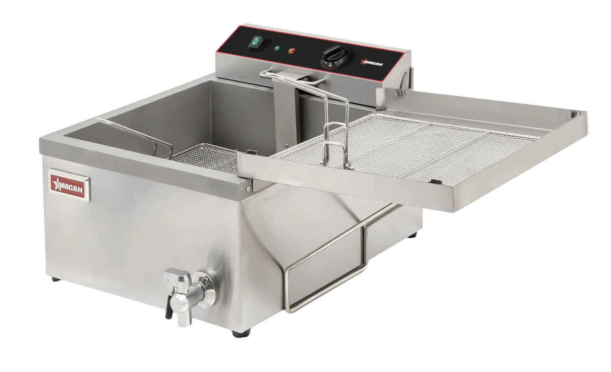 Omcan CE-CN-1700-F countertop electric donut and funnel cake fryer