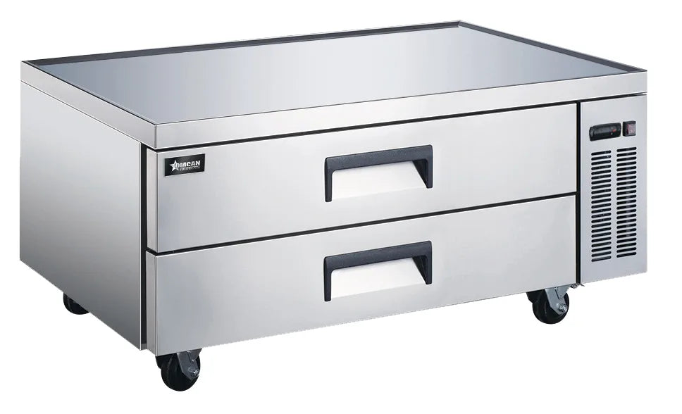 Omcan RE-CN-0052-C 52 inch two drawer refrigerated chef base