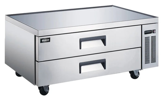 Omcan RE-CN-0052-C 52 inch two drawer refrigerated chef base