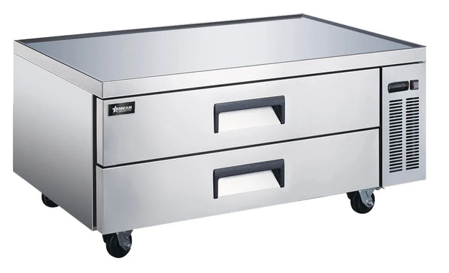 Omcan RE-CN-0052-C 52 inch two drawer refrigerated chef base