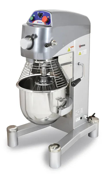 Omcan MX-CN-0020 20 qt planetary mixer with guard and timer