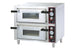 Omcan CE-CN-0018-D countertop double chamber pizza oven