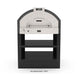 Omcan PE-IT-0004-G Alfa Quick Series pizza oven additional view