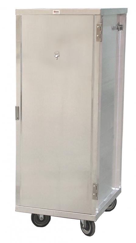 Omcan 23776 32 tier enclosed aluminum pan rack