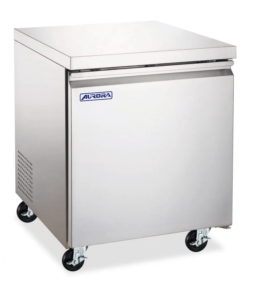 Omcan RE-CN-0006E-HC Aurora 27 inch single door undercounter refrigerator