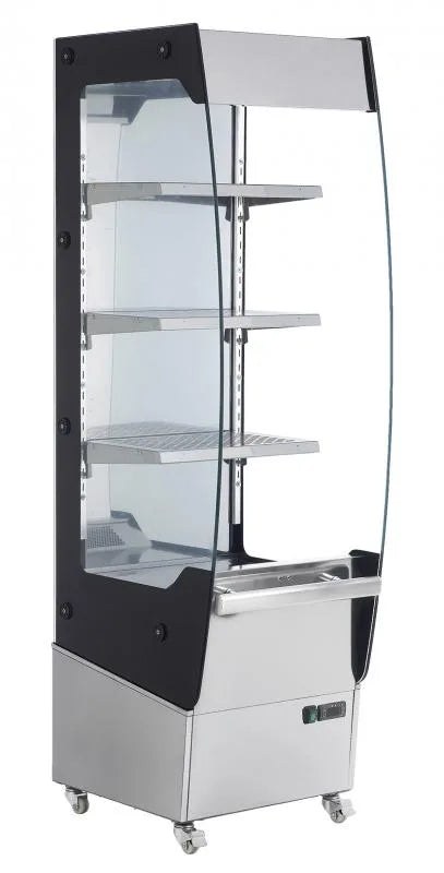 Omcan DW-CN-0220 19 inch open front self-service floor display warmer