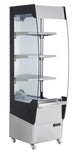 Omcan DW-CN-0220 19 inch open front self-service floor display warmer