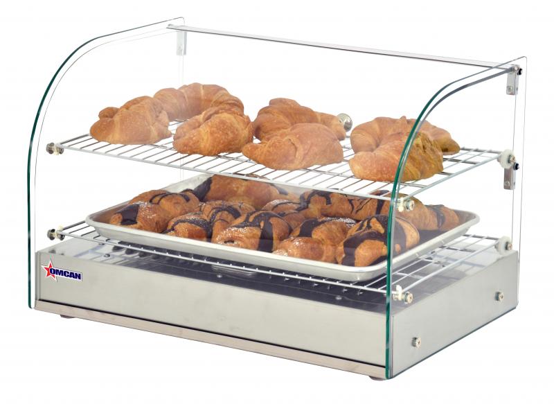 Omcan DW-CN-0045-L 22 inch countertop full service display warmer