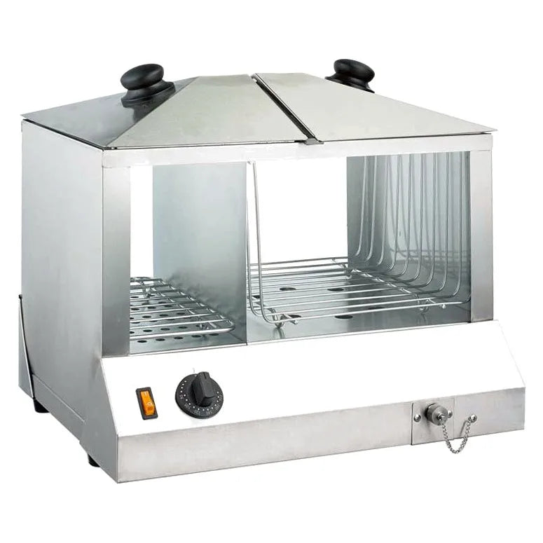 Omcan FW-CN-0100-H 18 inch hot dog steamer and bun warmer