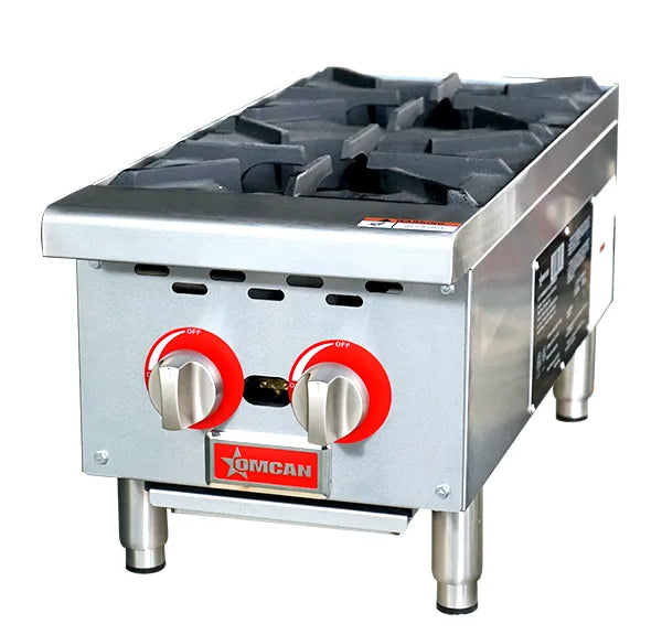 Omcan CE-CN-HP12-M hot plate alternate view