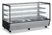 Omcan DW-CN-0252-5 60 inch countertop display warmer square glass
