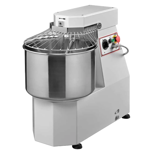 Omcan SP20 2SP 24 qt Avancini spiral dough mixer